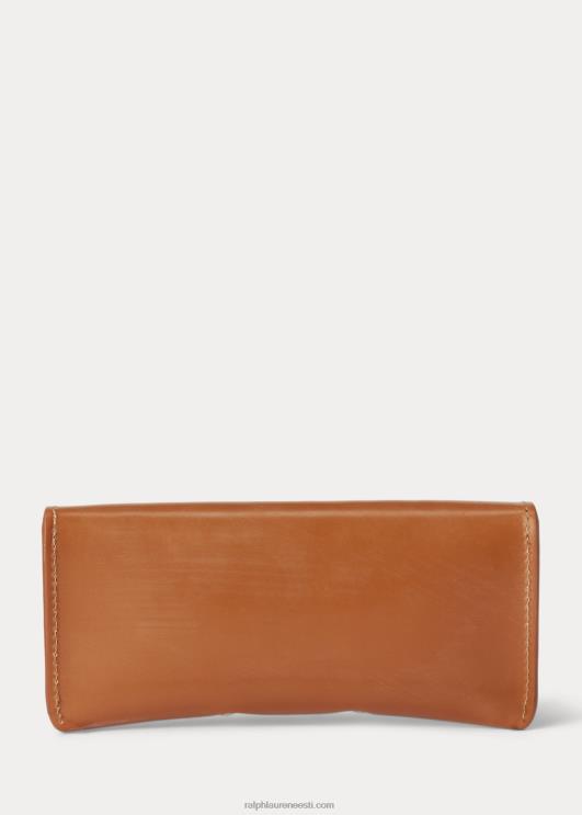 Ralph Lauren mehed valjad nahast prillitoos PR0V2476 tan