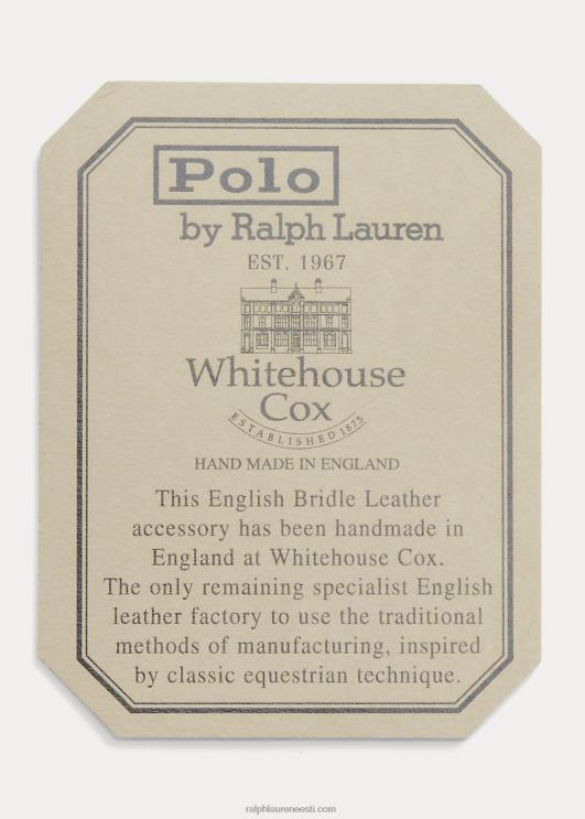 Ralph Lauren mehed valjad nahast prillitoos PR0V2476 tan