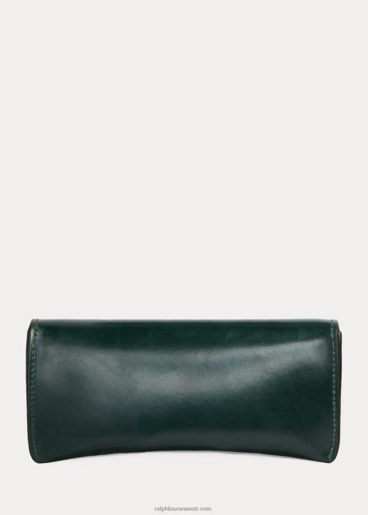 Ralph Lauren mehed valjad nahast prillitoos PR0V2477 briti võidusõiduroheline