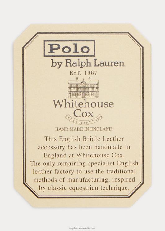 Ralph Lauren mehed valjad nahast prillitoos PR0V2477 briti võidusõiduroheline