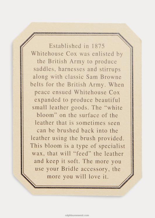 Ralph Lauren mehed valjad nahast prillitoos PR0V2477 briti võidusõiduroheline