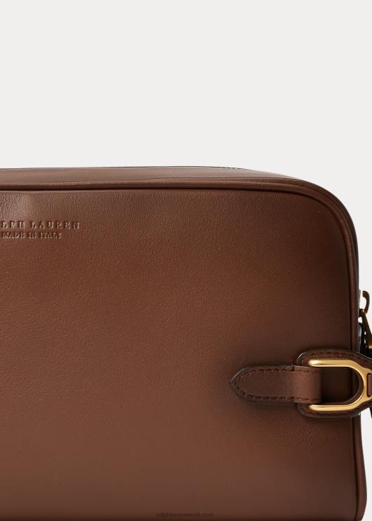 Ralph Lauren mehed welingtoni poleeritud vasikanahast reisikott PR0V8997 kastan