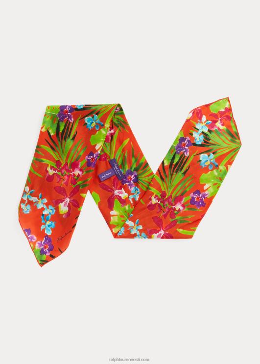 Ralph Lauren mehed lilleline siidist kaelarätt PR0V8940 oranž