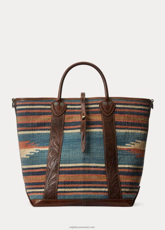 Ralph Lauren mehed käsitsi kootud žakaarmass PR0V2226 indigo multi/pruun