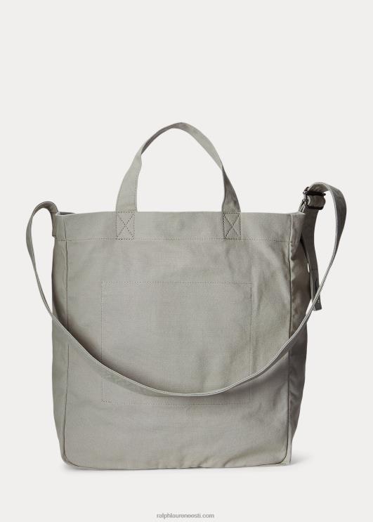 Ralph Lauren mehed lõuendist ostja kott PR0V5246 hall udu