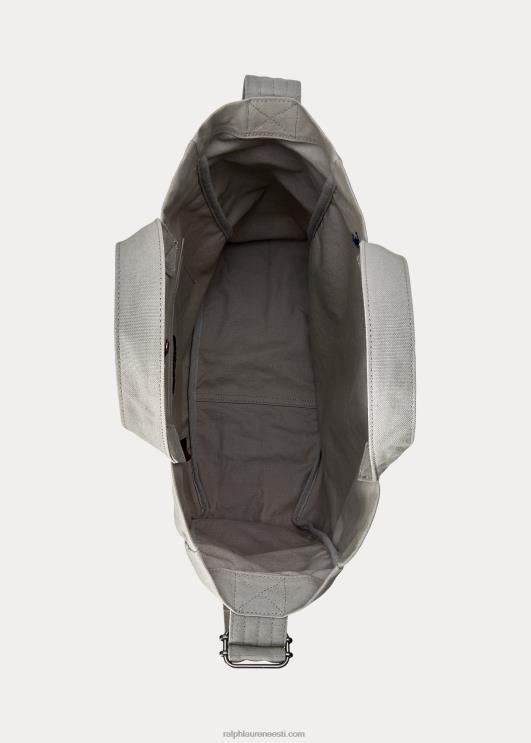 Ralph Lauren mehed lõuendist ostja kott PR0V5246 hall udu