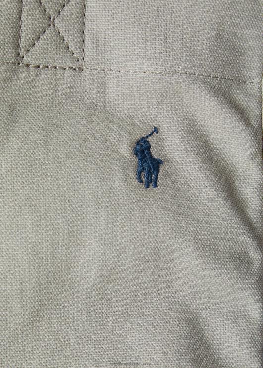 Ralph Lauren mehed lõuendist ostja kott PR0V5246 hall udu