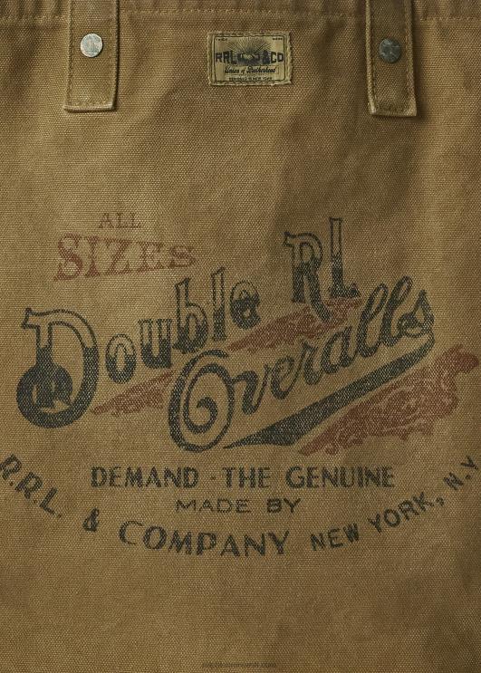 Ralph Lauren mehed logoga lõuend puusepa kandik PR0V8827 khaki