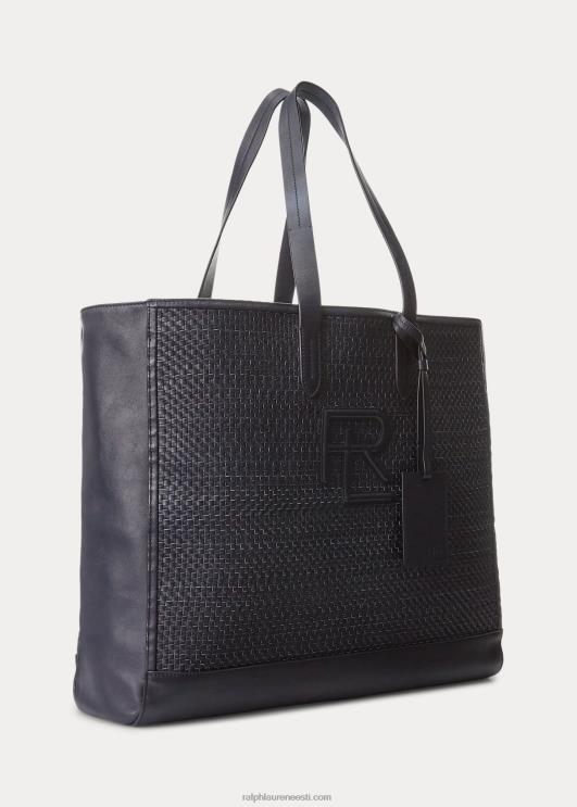 Ralph Lauren mehed monogrammiga kootud vasikanahast kott PR0V8956 mereväe esimees