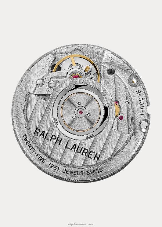Ralph Lauren mehed 39 mm kronomeetri teras PR0V2867 must puidust numbrilaud