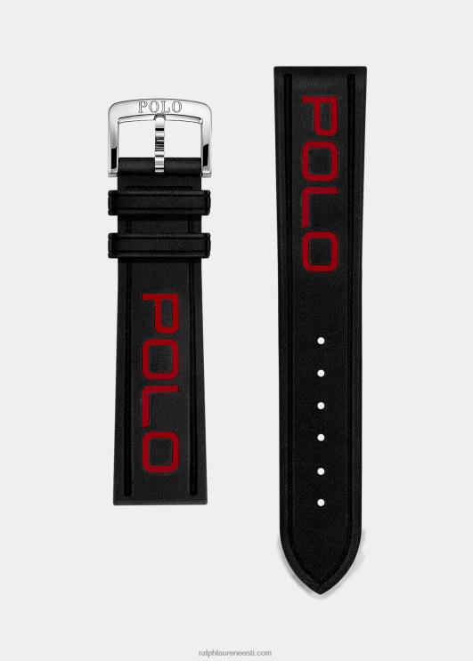 Ralph Lauren mehed polo kummist kellarihm PR0V2642 must/punane polo