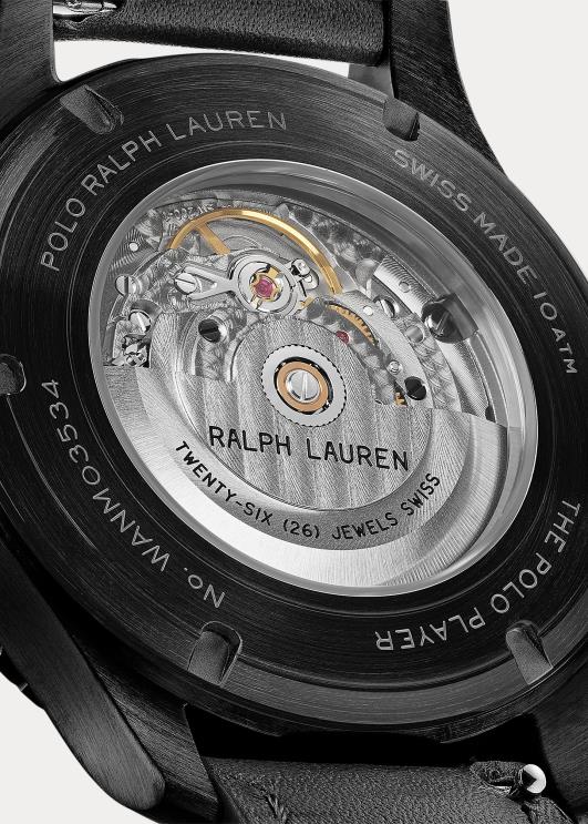 Ralph Lauren mehed polo spordikella must sihverplaat PR0V9748