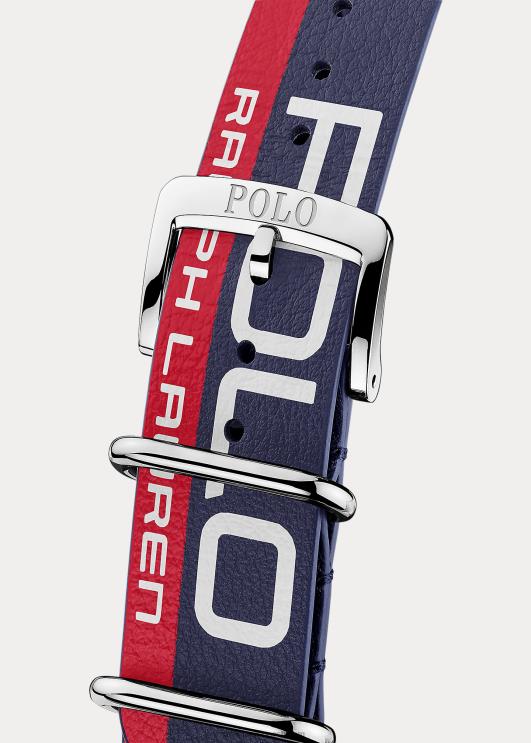 Ralph Lauren mehed polo spordikella sinine sihverplaat PR0V5557