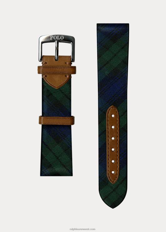 Ralph Lauren mehed tartan-siidist kellarihm PR0V2653