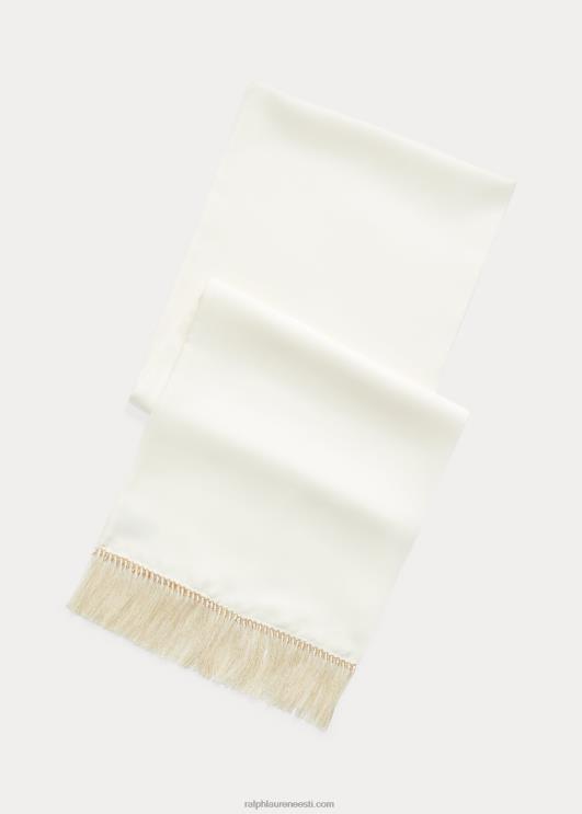 Ralph Lauren mehed narmastega siidist toimsest sall PR0V9022 pärgamendikreem