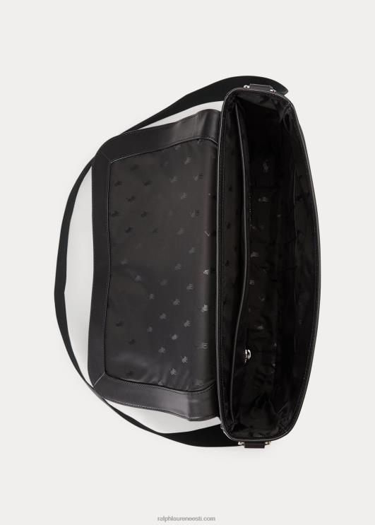 Ralph Lauren mehed nahast sõnumikott PR0V2236 must