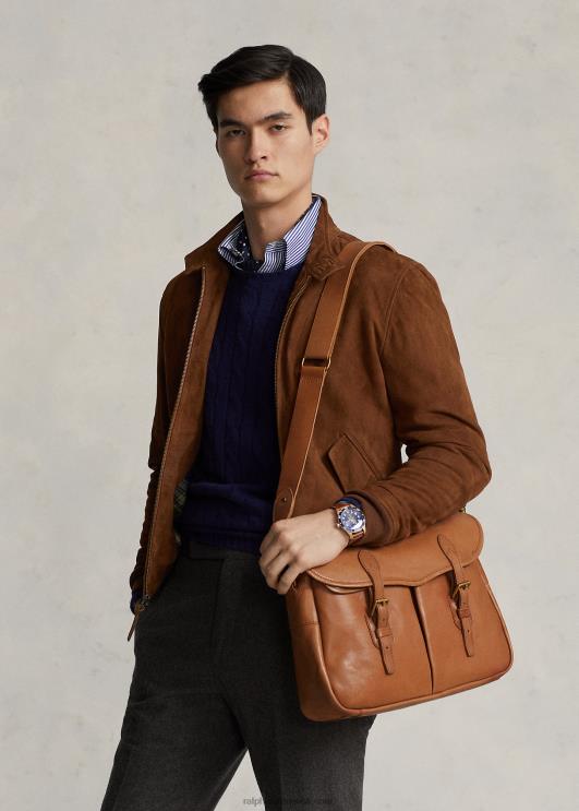 Ralph Lauren mehed pärandnahast käskjakk PR0V2399 tan