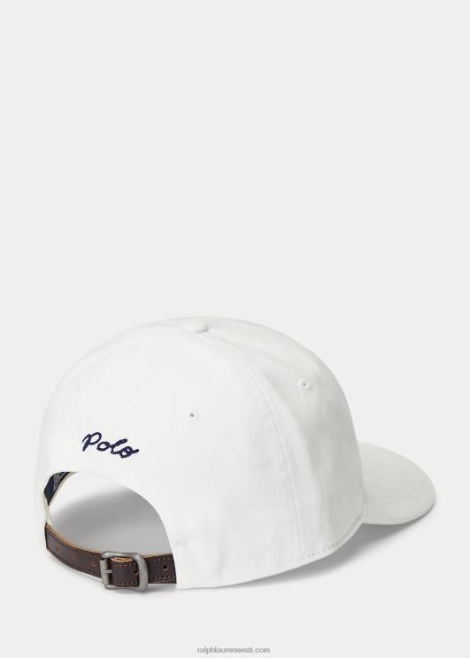 Ralph Lauren mehed aplikeeritud toimse kuulkork PR0V2423 tekipesu valge