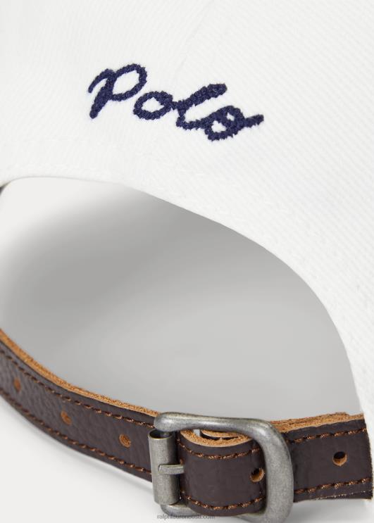 Ralph Lauren mehed aplikeeritud toimse kuulkork PR0V2423 tekipesu valge