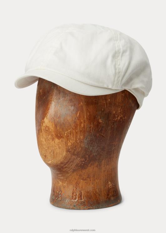 Ralph Lauren mehed kalasabatoimse ajalehemüts PR0V2228 antiikne valge