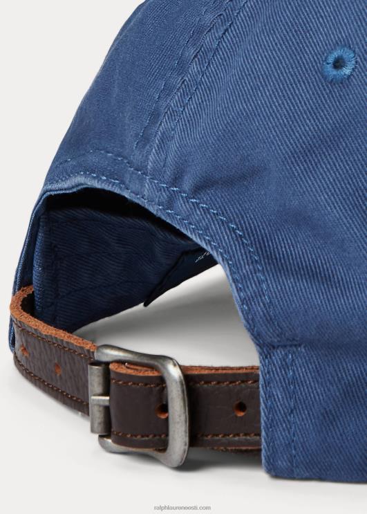 Ralph Lauren mehed lipuline chino pallimüts PR0V2489 kerge merevägi