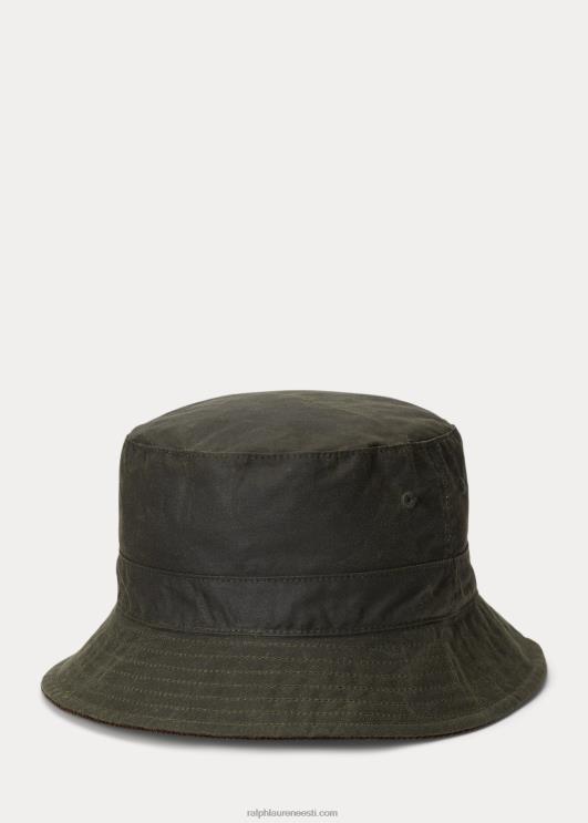 Ralph Lauren mehed õliriidest ämbrimüts PR0V2749 firma oliiv