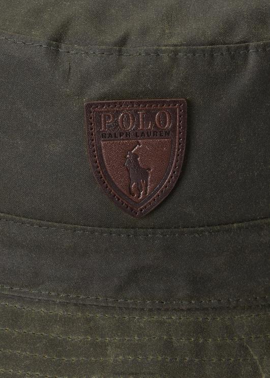 Ralph Lauren mehed õliriidest ämbrimüts PR0V2749 firma oliiv