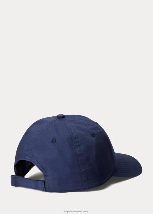 Ralph Lauren mehed logo-tahvel pallimütsi PR0V2577 Newporti merevägi