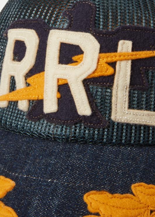 Ralph Lauren mehed logoga võrgust veoauto kork PR0V8848 merevägi/indigo