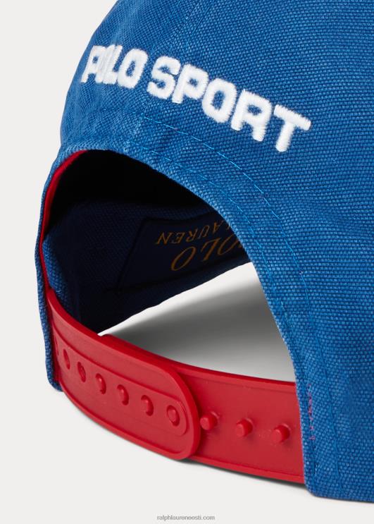 Ralph Lauren mehed polo sport patch lõuendist pallimüts PR0V2210