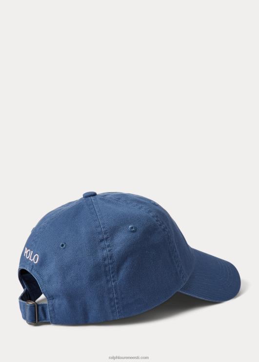 Ralph Lauren mehed puuvillane chino palli müts PR0V2501 vana kuninglik