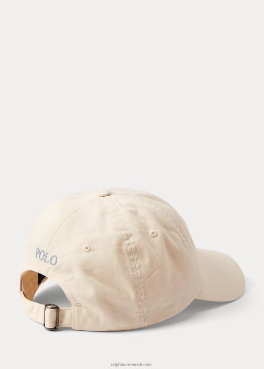 Ralph Lauren mehed puuvillane chino palli müts PR0V2503 juhend kreem