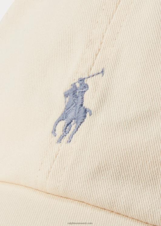 Ralph Lauren mehed puuvillane chino palli müts PR0V2503 juhend kreem