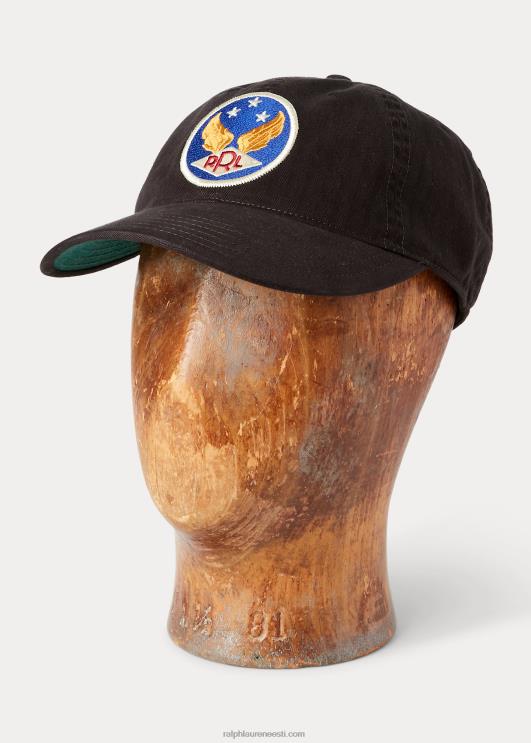 Ralph Lauren mehed tiibadega logoga toimse kuulkork PR0V8886 must