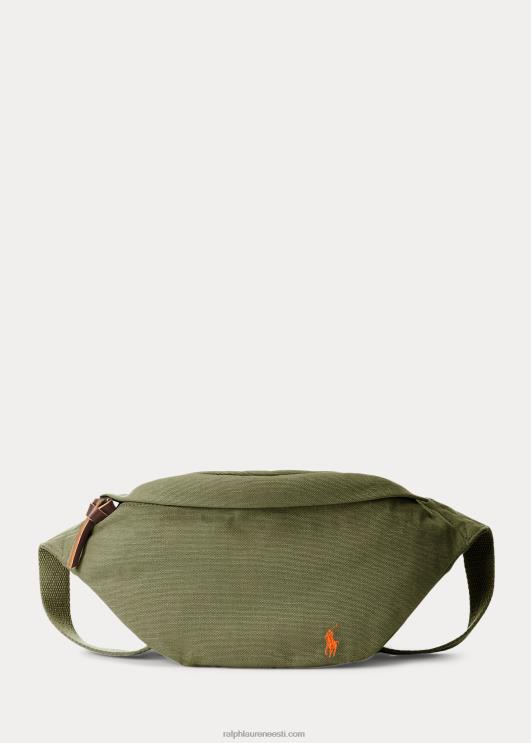 Ralph Lauren mehed lõuendist vööpakk PR0V2473 tume salvei