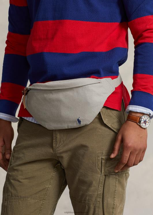 Ralph Lauren mehed lõuendist vööpakk PR0V2474 hall udu