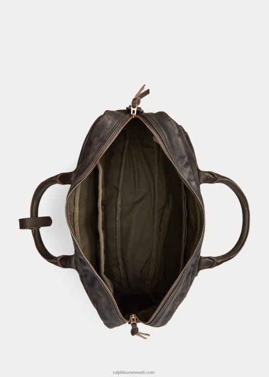 Ralph Lauren mehed nahast kohver PR0V8845 tumepruun
