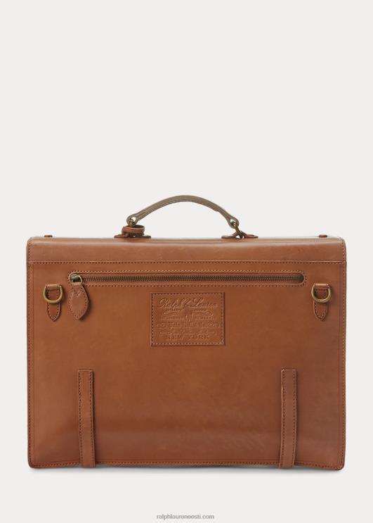 Ralph Lauren mehed pärandnahast kohver PR0V2215 tan
