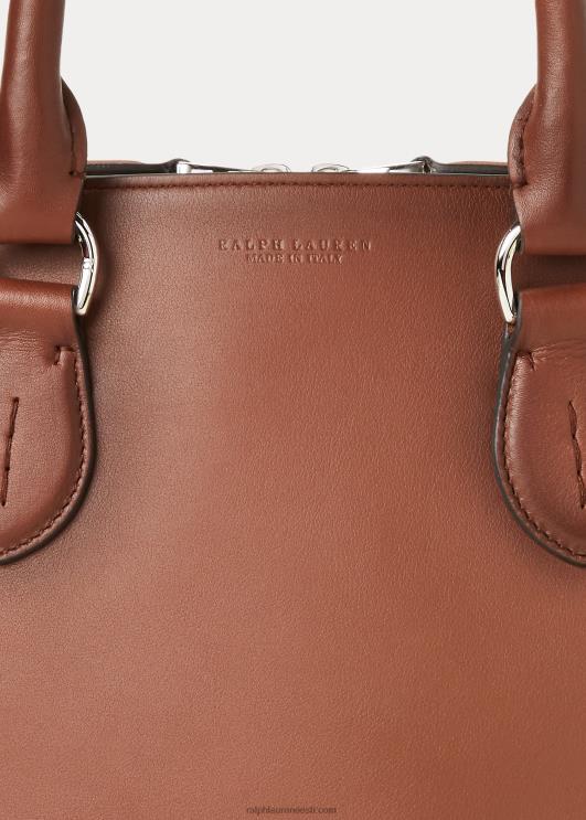 Ralph Lauren mehed poleeritud vasikanahast reisikohver PR0V2659 kastan