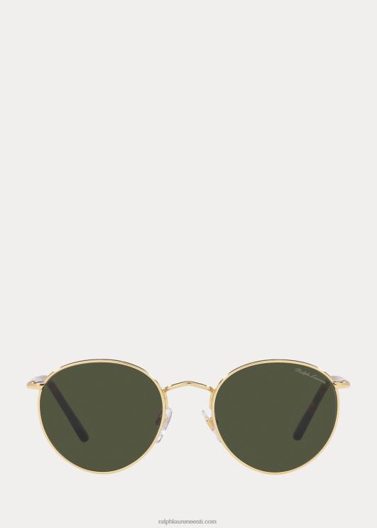 Ralph Lauren mehed Heritage ascot päikeseprillid PR0V8966 läikiv kahvatu kuld