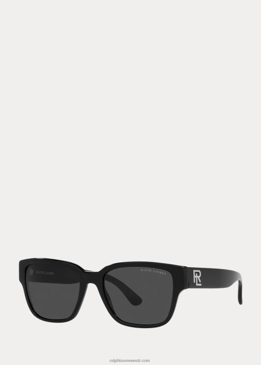Ralph Lauren mehed Racer ristkülikukujulised päikeseprillid PR0V8968 läikiv must