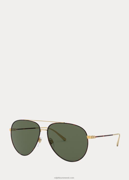 Ralph Lauren mehed linna piloodi päikeseprillid PR0V2668 läikiv kuld