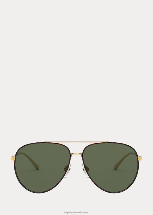 Ralph Lauren mehed linna piloodi päikeseprillid PR0V2668 läikiv kuld