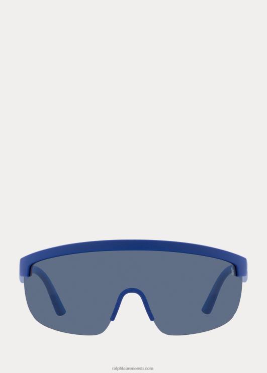 Ralph Lauren mehed polo sport shield päikeseprillid PR0V9058 matt sinine