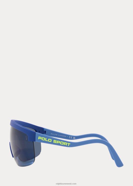 Ralph Lauren mehed polo sport shield päikeseprillid PR0V9058 matt sinine