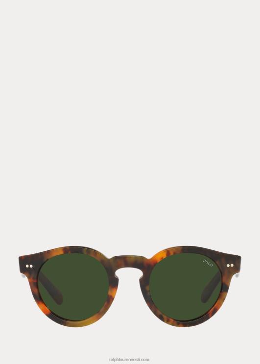 Ralph Lauren mehed ruudulised panto päikeseprillid PR0V8757 läikiv jerry havanna