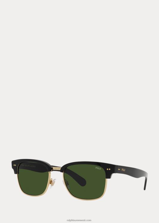 Ralph Lauren mehed square Academy päikeseprillid PR0V9060 läikiv must
