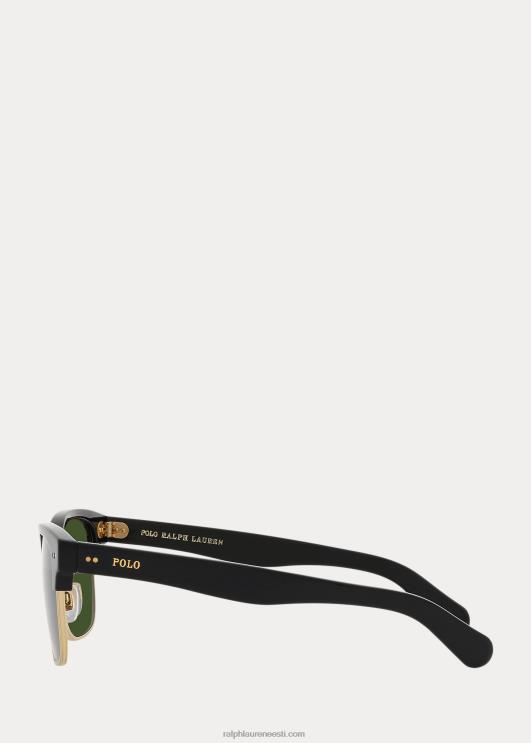 Ralph Lauren mehed square Academy päikeseprillid PR0V9060 läikiv must