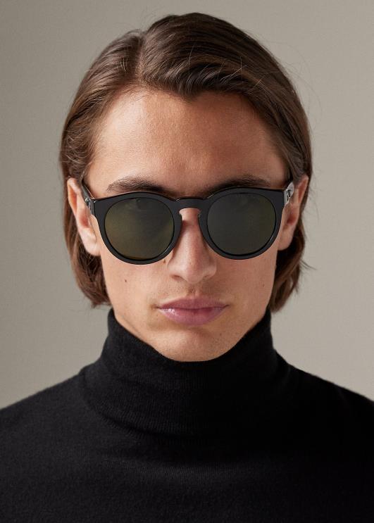 Ralph Lauren mehed stirrup bedford päikeseprillid PR0V8991 läikiv must