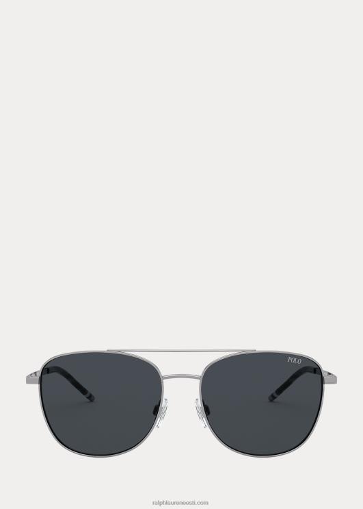 Ralph Lauren mehed triibulised ristkülikukujulised päikeseprillid PR0V2783